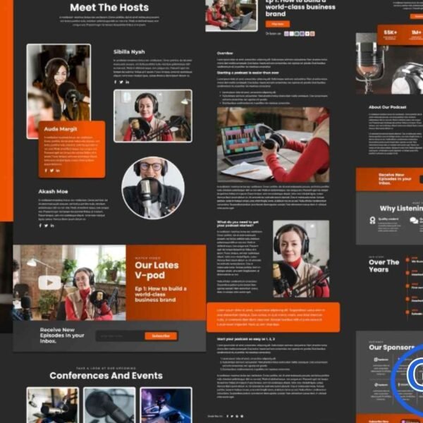 iGUE – Podcaster Elementor Template Kit iGUE is a modern and professional Elementor Template Kit designed for podcasters, radio hosts, and audio content creators. With a fully responsive design, this template kit allows you to showcase episodes, host profiles, and podcast series effectively.