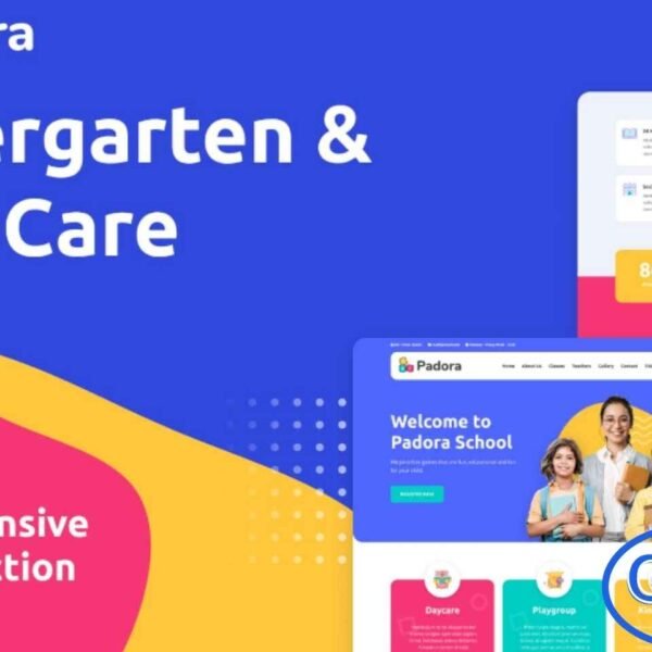 Padora – Kindergarten & Child Care Elementor Template Kit Padora is a vibrant and modern Elementor Template Kit designed for kindergarten schools, daycare centers, and child care services. This template features a playful, engaging design that effectively showcases school profiles, programs, activities, and facilities.