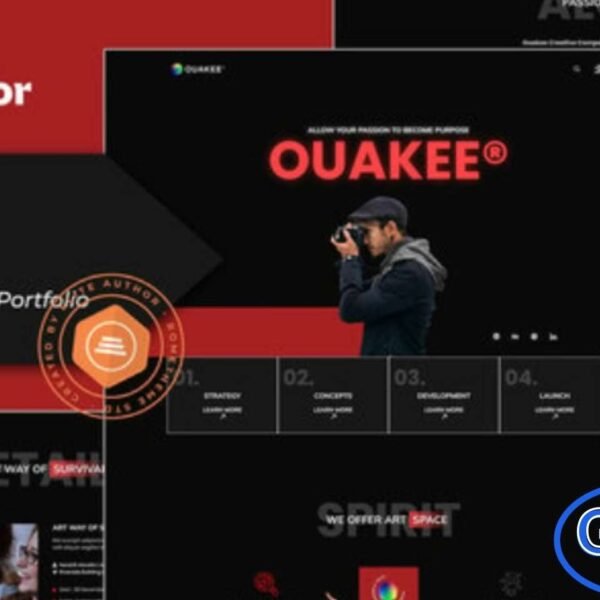 Ouakee – Creative Company & Professional Portfolio Elementor Template Kit Ouakee is a versatile Elementor Template Kit designed for creative agencies, businesses, professionals, and service providers who want to showcase their work and services in a professional and modern way.