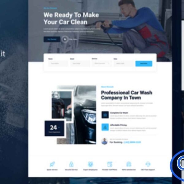 Otowash – Car Washing & Auto Detailing Elementor Template Kit Otowash is a modern and professional Elementor Template Kit tailored for car wash, auto detailing, and vehicle cleaning services. Designed for ease of use, it allows you to create a fully responsive and visually appealing website using the Elementor Page Builder without any coding.