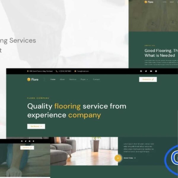 Flore – Flooring & Tiling Services Elementor Template Kit Flore is a modern and professional Elementor Template Kit designed specifically for flooring, paving, tiling, and renovation service companies. Featuring a clean, simple, and contemporary layout, this kit helps you build a polished website without any coding skills.