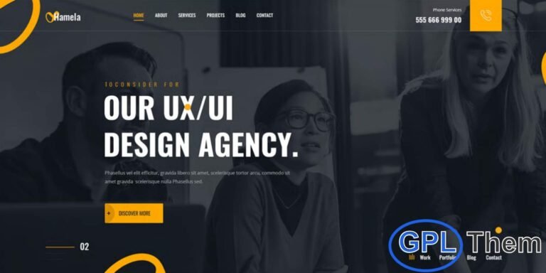 Hamela – Digital Agency Services Elementor Template Kit Hamela is a modern and stylish Elementor Template Kit crafted for digital agencies, creative studios, marketing firms, and freelancers. Designed with precision and clean aesthetics, this kit helps you build a professional online presence to showcase your services, portfolio, and team effortlessly.