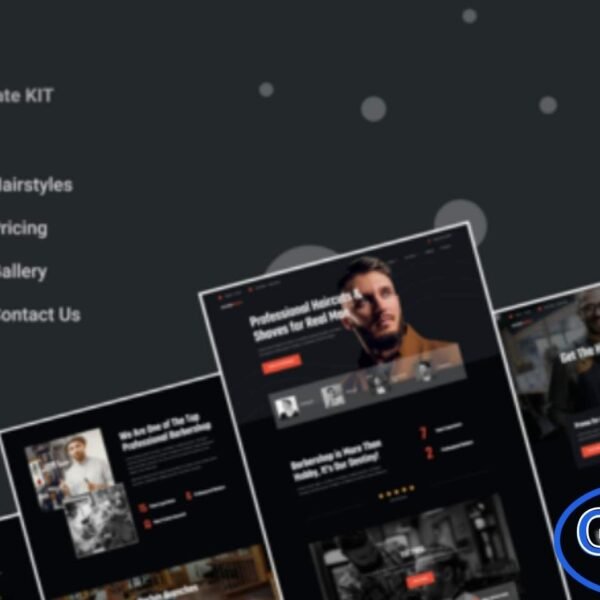 Hairbrosh – Barbershop & Hair Salon Elementor Template Kit Hairbrosh is a stylish and modern Elementor Template Kit crafted for Barbershops, Hair Salons, Beauty Studios, Spas, Tattoo Parlors, Nail Studios, and related service-based businesses. With its sleek and professional design, Hairbrosh helps you build a stunning WordPress website that attracts clients and showcases your services beautifully.