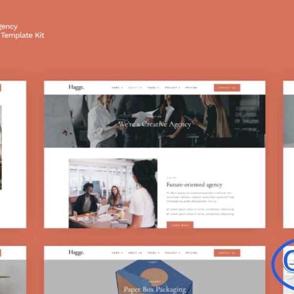 Hagge – Creative Portfolio Elementor Template Kit Hagge is a modern and stylish Creative Portfolio Elementor Template Kit designed for freelancers, designers, creative agencies, and production studios. Built with Elementor 3 Page Builder, Hagge makes it easy to create a stunning online portfolio that highlights your creativity and professional work.
