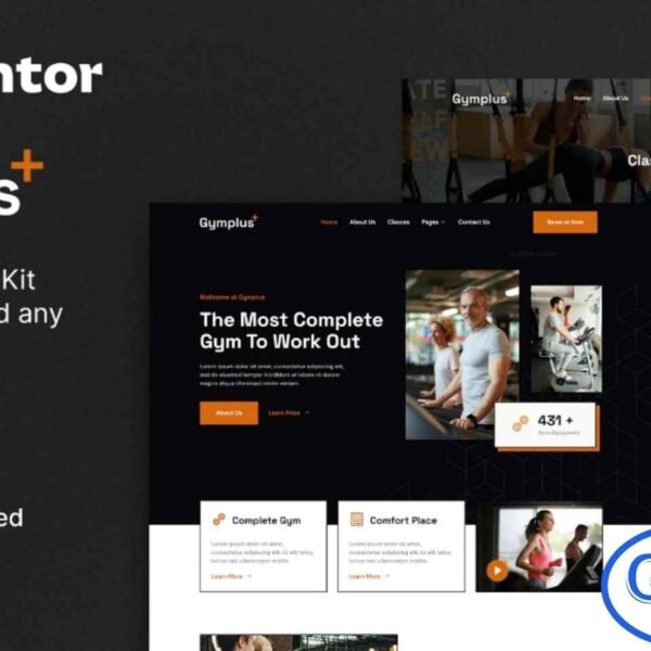 Gymplus – Gym & Fitness Elementor Template Kit Gymplus is a modern and dynamic Elementor Template Kit built specifically for gyms, fitness centers, bodybuilding, personal trainers, and sports-related websites. With over 15+ professionally designed templates, Gymplus allows you to create a powerful and visually stunning WordPress website effortlessly.