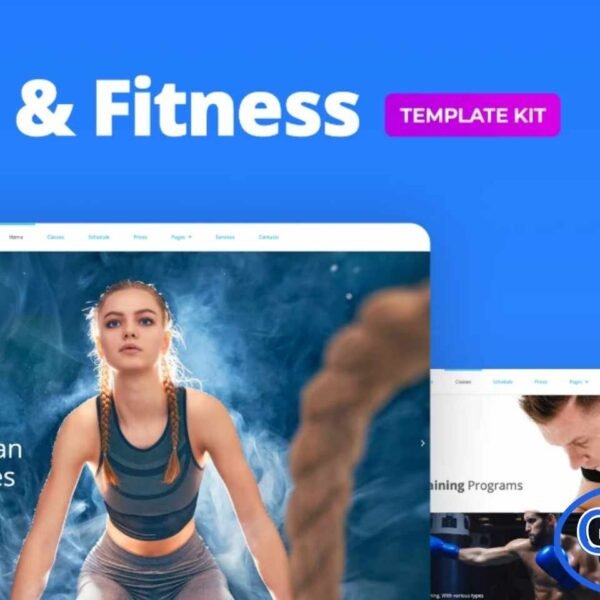Finess – Fitness Elementor Template Kit Finess is a modern Fitness and Sports Elementor Template Kit crafted with a unique design and powerful functionality, perfect for gyms, fitness centers, sports clubs, and personal trainers. This professionally built template kit helps you launch a high-performing fitness website quickly, showcasing classes, trainers, programs, and membership plans with ease.