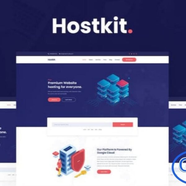 Hostkit – Hosting Services Elementor Template Kit Hostkit is a modern and versatile Elementor Template Kit designed for web hosting companies, domain providers, reseller hosting businesses, and cloud service providers. Perfect for showcasing hosting plans, email hosting, WordPress hosting, and other tech services, Hostkit features highly customizable sections that make it easy to build a unique and professional website.