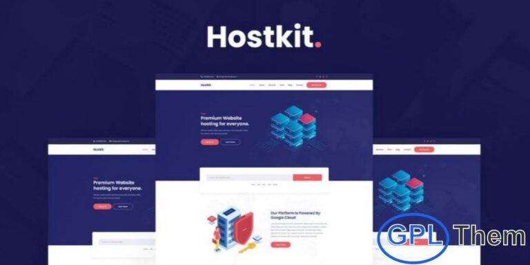 Hostkit – Hosting Services Elementor Template Kit Hostkit is a modern and versatile Elementor Template Kit designed for web hosting companies, domain providers, reseller hosting businesses, and cloud service providers. Perfect for showcasing hosting plans, email hosting, WordPress hosting, and other tech services, Hostkit features highly customizable sections that make it easy to build a unique and professional website.