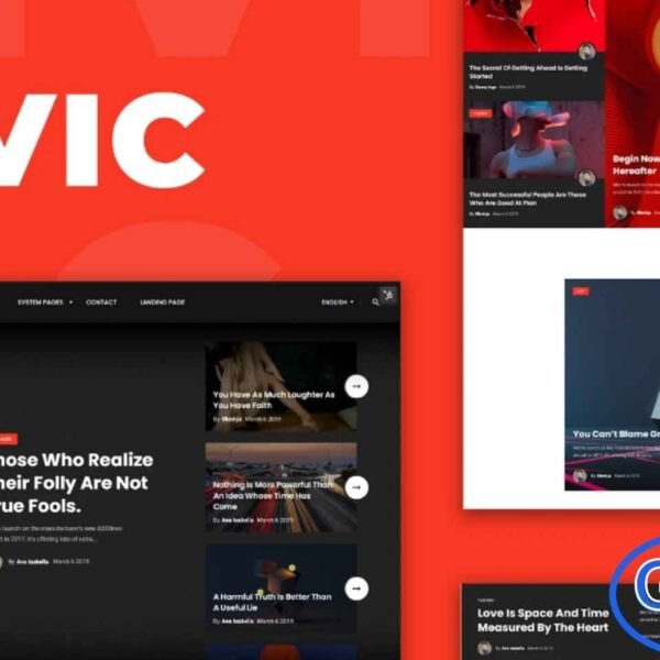 Nvic – Blog & Magazine Elementor Template Kit Nvic is a sleek and modern Elementor Template Kit designed specifically for bloggers and online magazine websites. Its clean, balanced, and visually appealing layout makes it perfect for sharing articles, news, and multimedia content.