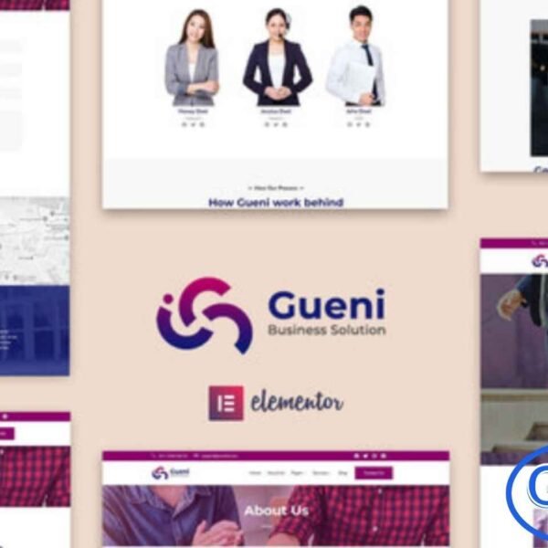 Gueni – Business Solution Elementor Template Kit Gueni is a professional and modern Elementor Template Kit perfect for businesses, agencies, startups, and corporate professionals looking to establish a strong online presence. Designed with a clean and elegant layout, Gueni allows you to showcase your services, projects, and team in a professional and engaging way.