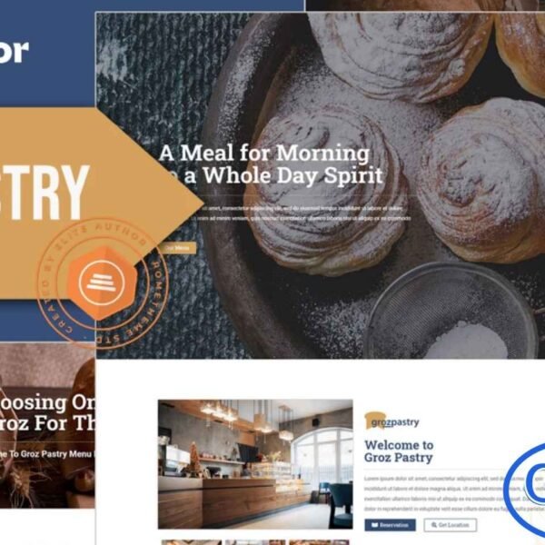 Groz Pastry – Bakery Elementor Template Kit Groz Pastry is a beautifully designed Elementor Template Kit crafted for bakeries, pastry shops, cafes, and culinary businesses. Whether you run a bakery, cake shop, or dessert café, this kit helps you create a deliciously appealing website to showcase your products and services in a professional way.