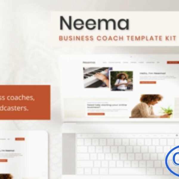 Neema – Business Coach Elementor Template Kit Neema is a professional and modern Elementor Template Kit designed for business coaches, course creators, mentors, and entrepreneurs looking to build a polished online presence. Featuring elegant animations and a clean layout, this kit provides a strong foundation for showcasing coaching programs, online courses, and personal branding.