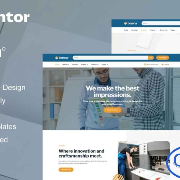 Berona – Printing & Design Service Elementor Template Kit (SEO-Friendly Rewrite) Berona is a modern and clean Elementor Template Kit crafted specifically for printing and design service websites. Whether you offer banner printing, business card design, merchandise printing, yard signs, wedding invitations, or any creative print solutions, this kit provides everything you need to build a professional online presence.