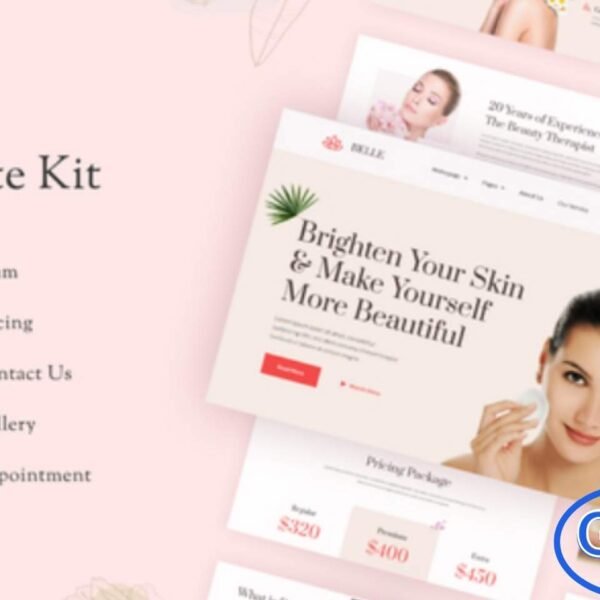 Belle – Spa Massage & Wellness Elementor Template Kit (SEO-Friendly Rewrite) Belle is a beautifully crafted Elementor Template Kit designed specifically for Spa, Massage, Wellness, and Holistic Health businesses. Perfect for spa resorts, yoga studios, wellness centers, and health-focused services, this kit delivers a calming and professional design that enhances your brand’s online presence.