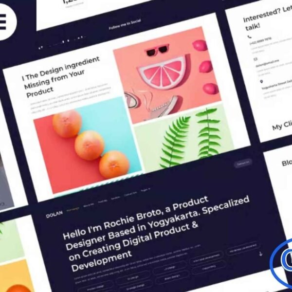 Dolan – Personal Portfolio Elementor Template Kit Dolan is a clean and modern Elementor Template Kit crafted for personal portfolios, creative agencies, freelancers, and corporate professionals. Designed to help you build a polished online presence quickly, it works seamlessly with the Elementor Page Builder, making customization simple and code-free.