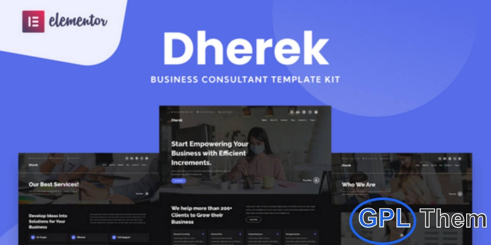Dherek – Business Consultant Website Template Dherek – Business Consultant Website Template Dherek is a professional Business Consultant Elementor Template Kit designed to help you build a high-quality website quickly and effortlessly. Created for use with the Elementor Page Builder, this kit offers clean layouts, modern styling, and smooth customization—making it perfect for consultants, corporate firms, and business service providers.
