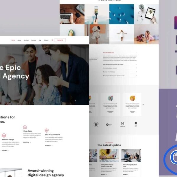 Darcy – Creative Agency Elementor Template Kit Darcy is a versatile and modern Elementor Template Kit designed for creative agencies, businesses, and freelancers. With its clean and professional layout, Darcy helps you showcase your services, portfolio, and projects effectively.