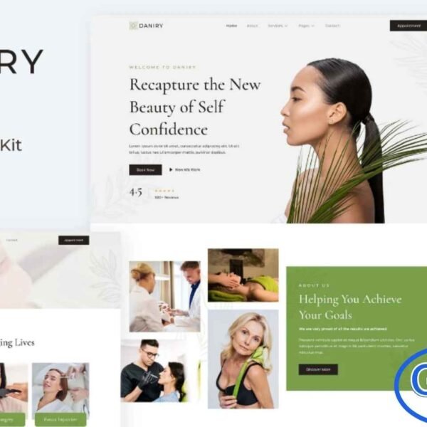 Daniry – Plastic Surgery Clinic Elementor Template Kit Daniry is a modern and fully responsive Elementor Template Kit designed specifically for plastic surgery clinics, medical centers, private doctors, and healthcare professionals. Featuring a clean, professional, and visually appealing design, Daniry allows you to showcase services, treatments, and patient care effectively.