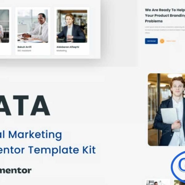 Dagata – Digital Marketing Elementor Template Kit Dagata is a modern and fully responsive Elementor Template Kit designed for digital marketing agencies, corporate businesses, and marketing professionals. With its clean and professional design, Dagata helps you showcase your services, portfolio, and business achievements effectively.