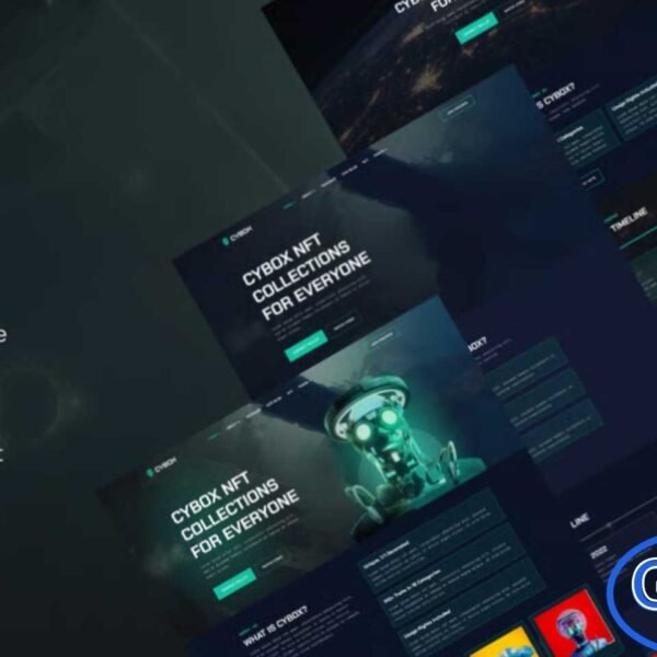 Cybox – NFT Collections Elementor Template Kit Cybox is a modern and fully responsive Elementor Pro Template Kit designed for NFT marketplaces, crypto collectibles, digital art, and blockchain projects. Perfect for showcasing NFTs, crypto assets, and digital artwork, Cybox features a sleek and professional design that works seamlessly on all modern browsers and devices.