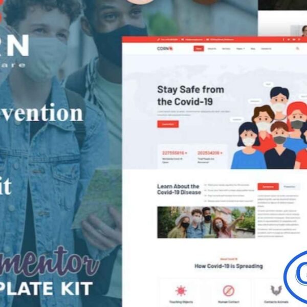 Corn – Medical Prevention Elementor Template Kit Corn – Medical Prevention Elementor Template Kit is a professionally designed solution for websites focused on Covid-19 awareness, medical clinics, vaccine drives, pharmacies, and healthcare services. Built for the Elementor Page Builder plugin, this kit allows you to quickly create a responsive and modern website without any coding.