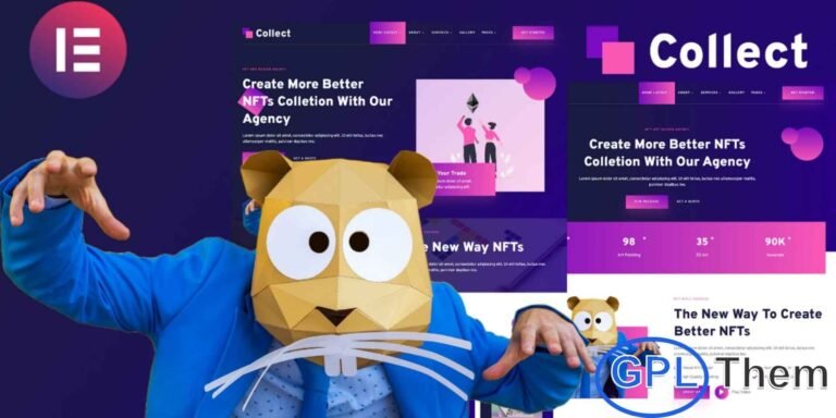 Collect – NFT Design Agency Services Elementor Template Kit Collect – NFT Design Agency Services Elementor Template Kit is a modern solution for creating websites for NFT design agencies, digital art studios, and crypto-related services. Designed for use with the Elementor Page Builder plugin, this template kit features clean, professional layouts that are fully responsive and optimized for the free Hello Elementor theme.