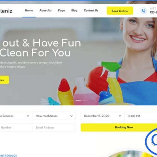 Cleniz – Cleaning Services Elementor Template Kit Cleniz is a modern and professionally designed Cleaning Services Elementor Template Kit tailored for businesses offering home and commercial cleaning services. Whether you specialize in bedroom cleaning, kitchen cleaning, sofa cleaning, bathroom cleaning, office cleaning, or any other cleaning solutions, this kit provides everything you need to build a polished and high-converting website.
