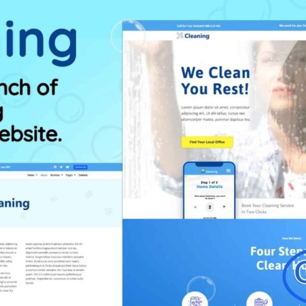 Cleaning – Small Business Template Kit Cleaning – Small Business Template Kit is a professionally crafted Elementor Template designed to help you build a clean, modern, and fully functional website for your cleaning company. Perfect for small businesses offering home, office, or commercial cleaning services, this kit ensures a smooth user experience with its mobile-optimized and responsive design.