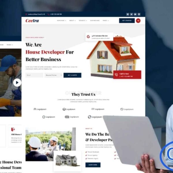 Ceetra – House Developer Agency Elementor Template Kit Ceetra is a professionally designed House Developer Agency Elementor Template Kit crafted to help you build a modern real estate or property development website with ease. Designed for use with Elementor Pro, this kit features clean layouts, smooth structure, and a highly polished design that works seamlessly across all devices.