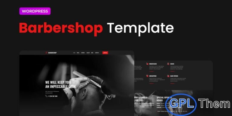Barbercrop – Hairdressing Elementor Template Kit (SEO-Friendly Rewrite) Barbercrop is a professional Elementor Template Kit crafted for hairdressing salons, barbershops, and hairstyling businesses. Built with Elementor Page Builder, this kit allows you to quickly create a modern, responsive, and visually appealing website.