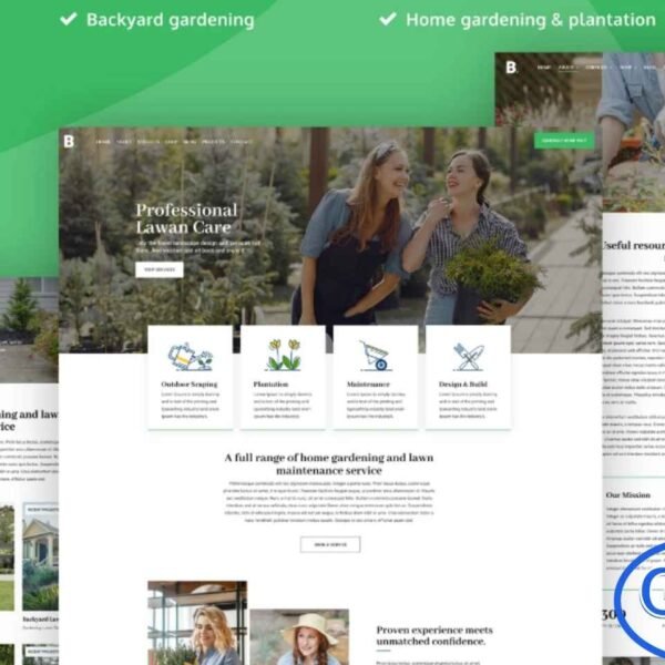 Bagaicha – Landscape & Gardening Elementor Template Kit (SEO-Friendly Rewrite) Bagaicha is a professionally designed Elementor Template Kit perfect for businesses in the landscaping and gardening industry, including gardeners, nurseries, landscaping companies, and plant shops. This kit offers a visually appealing and unique design that helps elevate your online presence.