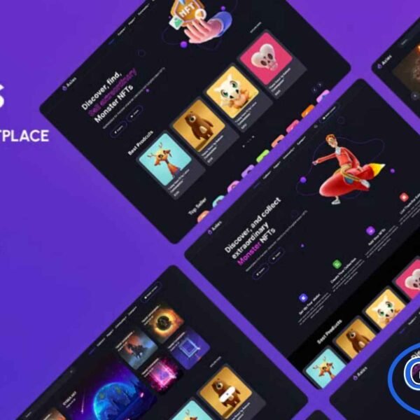 Axies – NFT Portfolio Elementor Template Kit Axies is a professional Elementor Template Kit designed for NFT portfolios, crypto-collectibles, and digital art marketplaces. Perfect for artists, collectors, and NFT enthusiasts, this kit allows you to easily create a fully functional online platform for buying, selling, trading, and auctioning NFT items.