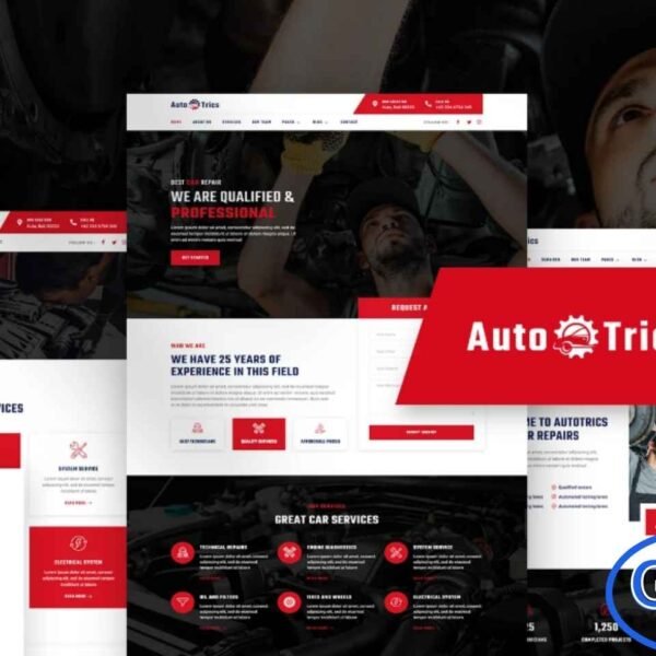 Automov – Car Repair & Services Elementor Template Kit Automov is a professional Elementor Template Kit designed for car repair shops, automotive service centers, and vehicle maintenance businesses. With a modern, clean, and user-friendly design, this template kit allows you to showcase your services, highlight your expertise, and attract more clients.