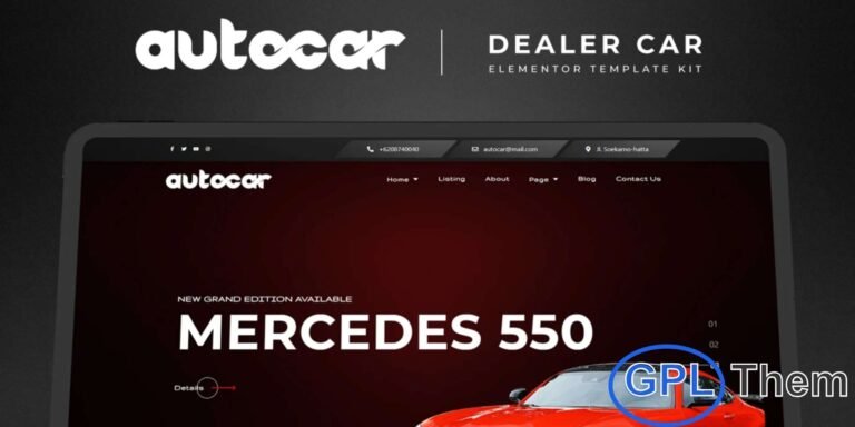 AutoCars – Car Care & Repair Elementor Template Kit AutoCars is a professional Elementor Template Kit designed for car care centers, automotive repair shops, and service businesses. With a modern, clean, and corporate-ready design, it allows you to showcase your services, projects, and expertise in a professional manner.