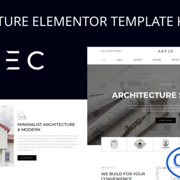 Artec – Architecture Elementor Template Kit Artec is a modern and professional Elementor Template Kit crafted for architecture firms, construction services, design studios, and architectural manufacturing companies. Built with a sleek, contemporary layout, this kit helps you present your projects, services, and expertise with style.