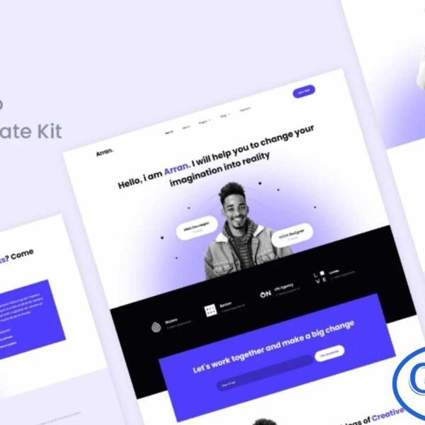 Arran – Personal Portfolio Elementor Template Kit Arran is a sleek and modern Personal Portfolio Elementor Template Kit designed for artists, freelancers, designers, developers, and creatives who want to showcase their work professionally. Featuring a clean and minimalist layout, this kit ensures your portfolio stands out with clarity and style.