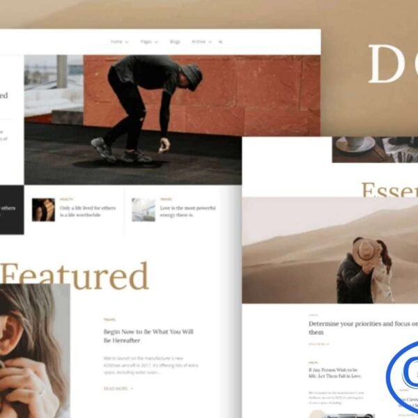 Doran – Blog & Magazine Elementor Template Kit Doran is a modern Blog and Magazine Elementor Template Kit designed for bloggers, writers, and content creators who want a clean, elegant, and professional website. Its well-balanced layout ensures a smooth reading experience, making it an excellent choice for lifestyle blogs, personal journals, niche magazines, and editorial sites.