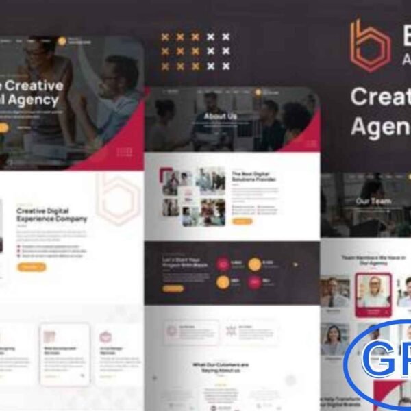 Blazin – Creative Digital Agency Elementor Template Kit Blazin is a modern and elegant Elementor Template Kit designed for digital agencies, marketing firms, creative studios, and technology startups. With its fully responsive and visually striking design, Blazin helps you showcase your portfolio, services, and creative projects in a professional way.