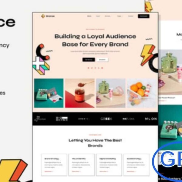 Brance – Branding & Advertising Agency Elementor Template Kit Brance is a modern and stylish Elementor Template Kit specially crafted for branding agencies, advertising firms, creative studios, designers, freelancers, and digital marketing businesses. Featuring 14 pre-built pages and 16 beautifully designed templates, Brance allows you to create a professional and visually impressive website with just a few clicks.
