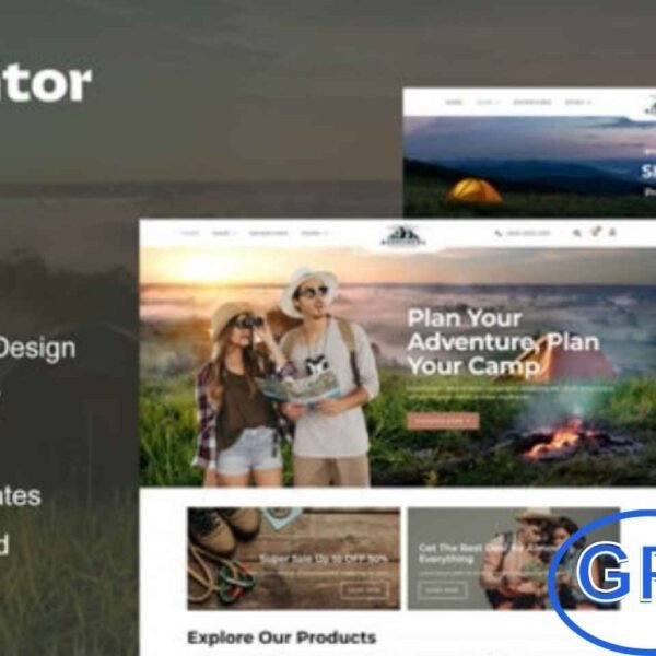 Barrameru – Outdoor Adventure & Camping Store Elementor Pro Template Kit Barrameru is a powerful Elementor Pro Template Kit designed for outdoor adventure, camping, and travel gear stores. Perfect for building WooCommerce-powered eCommerce websites, this kit lets you showcase and sell camping equipment, hiking gear, and adventure accessories with ease.