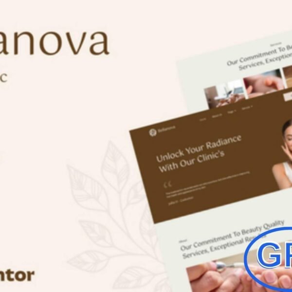 Bellanova – Beauty Clinic Elementor Template Kit Bellanova is a modern and elegant Elementor Template Kit designed for beauty clinics, skincare centers, spas, and wellness studios. Built using the Elementor Page Builder for WordPress, this kit allows you to create a professional beauty website quickly and easily without any coding skills.