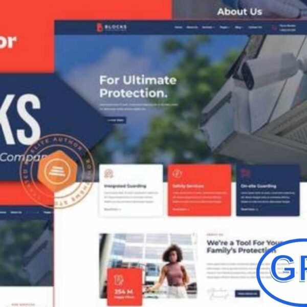 Blocks – Locksmith & Security Company Elementor Template Kit Blocks is a professional Elementor Template Kit designed specifically for Locksmith and Security Service websites. Featuring over 14 pre-built templates, this kit offers a fully responsive, clean, and customizable design that adapts seamlessly to all devices.