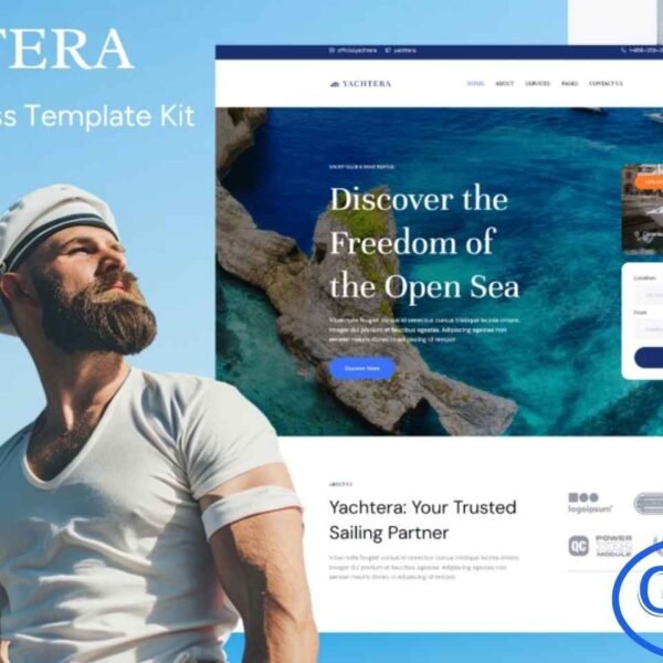 Yachtera – Yacht Club & Boat Rental Elementor Template Kit Yachtera is a premium Elementor Template Kit crafted for yacht clubs, boat rental agencies, marine tourism services, and luxury nautical experiences. Designed with elegance and precision, it provides a polished platform to highlight yacht rentals, boating packages, membership plans, and exclusive maritime services.