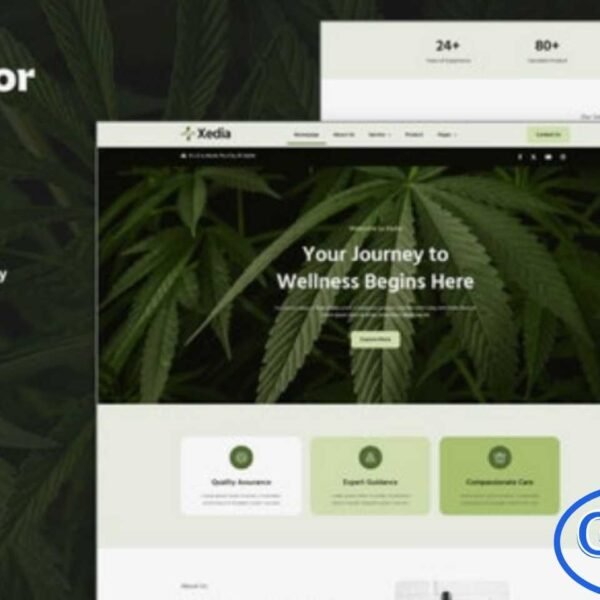 Xedia – Medical Marijuana Elementor Template Kit Xedia is a professionally designed Elementor Template Kit created specifically for medical marijuana, cannabis dispensaries, CBD products, and wellness-based cannabis businesses. Featuring a clean, modern, and highly engaging layout, Xedia makes it easy to showcase products, services, educational content, and medical benefits with clarity and credibility. The kit is fully responsive, ensuring a seamless browsing experience on all devices.