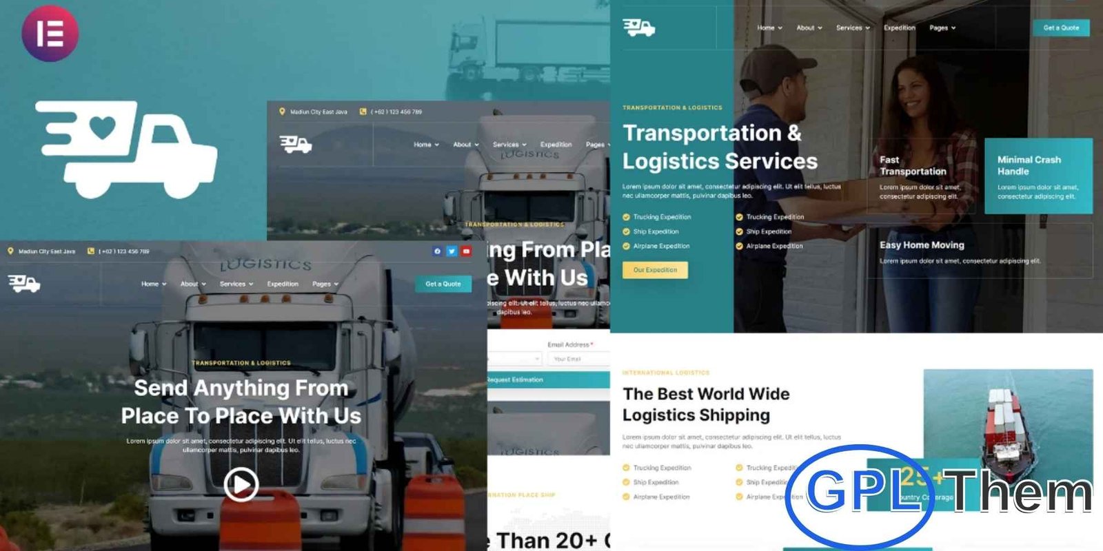 Antar – Transportation & Logistics Elementor Template Kit Antar – Transportation & Logistics Elementor Template Kit Antar is a professionally designed Transportation & Logistics Elementor Template Kit crafted to help logistics companies, cargo services, freight movers, and transport businesses build a powerful online presence with ease. Featuring clean, modern layouts optimized for Elementor Pro, this kit ensures a streamlined website-building experience with no coding required.