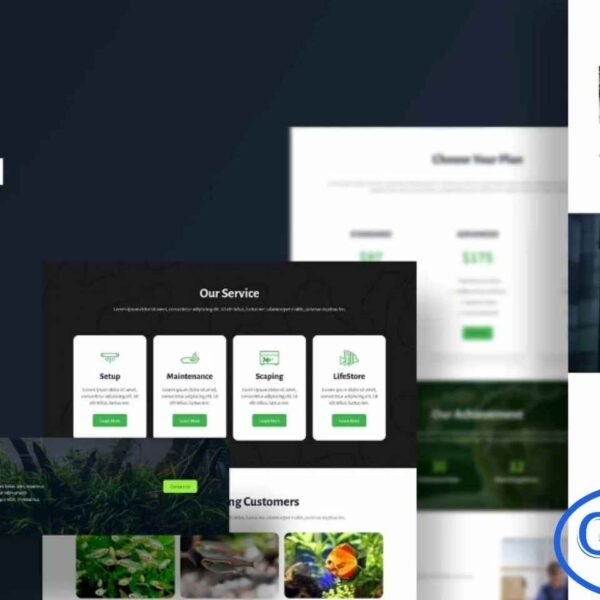 Aquassi – Aquascape Shop Elementor Template Kit Aquassi is a clean and minimalistic Elementor Template Kit crafted for aquascaping services, aquarium maintenance, and aquarium supply shops. Designed with a modern and professional layout, this kit helps you build a visually appealing online presence that showcases your products and services effectively.