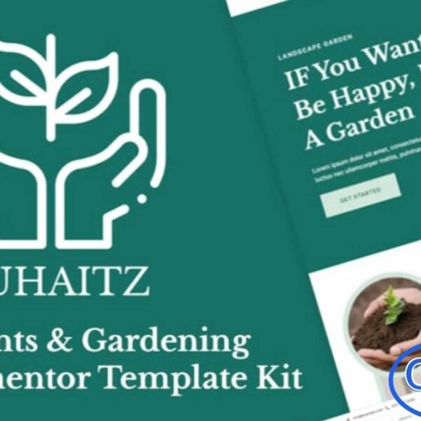 Zuhaitz – Houseplants & Gardening Service Elementor Template Kit Zuhaitz is a beautifully designed Elementor Template Kit crafted for houseplant shops, plant stores, gardening services, and landscaping businesses. With its clean, modern, and professional layout, this kit helps you build a stunning WordPress website that showcases your products and services with ease.