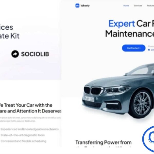 Wheely – Car Repair & Auto Services Elementor Template Kit Wheely is a modern and professional Elementor Template Kit designed to help you build a high-quality Car Repair & Auto Services website with ease. Ideal for auto repair shops, vehicle service centers, car garages, auto detailing businesses, and mechanical workshops, this kit provides everything you need to showcase your services with confidence.