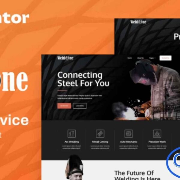 Weldone – Welding Service Elementor Template Kit Weldone is a professional Elementor Template Kit designed for welding services, metal fabrication businesses, and industrial trade companies. With clean and modern layouts, it helps you showcase your welding expertise, services, and projects effectively.