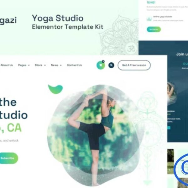 Yogazi – Yoga Studio Elementor Pro Template Kit Yogazi is a beautifully designed Elementor Pro Template Kit created for yoga studios, pilates centers, wellness coaches, meditation trainers, and lifestyle businesses. With calming visuals and clean layouts, this kit allows you to showcase classes, schedules, instructors, pricing, and wellness programs in a serene and engaging way.
